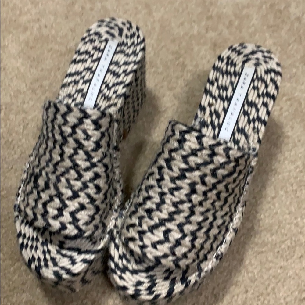 Zara women platforms size 38